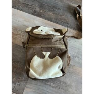 Gold Inc Brown Monkey Plush Toddler Backpack Small Preschool Bag Brown Tan